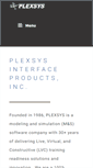 Mobile Screenshot of plexsys.com